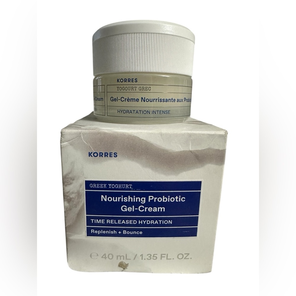 Korres Greek Yoghurt Nourishing Pro-biotic Gel-Cream 1.35fl oz NIB